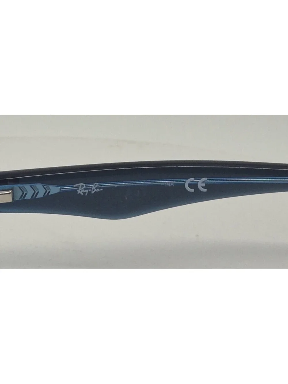 Ray-Ban RB1530 3667 Eyeglasses Rectangular Blue Full Rim 48-16-130 Frames Only